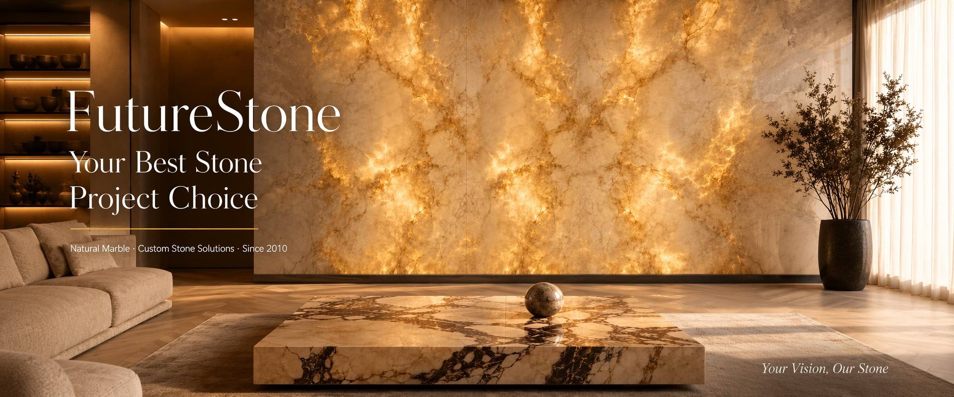 FutureStone stone and building art homepage poster