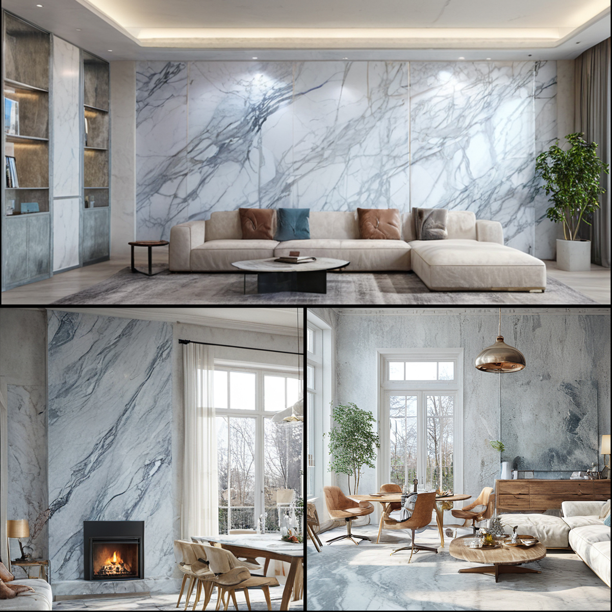 Binns Grey Marble