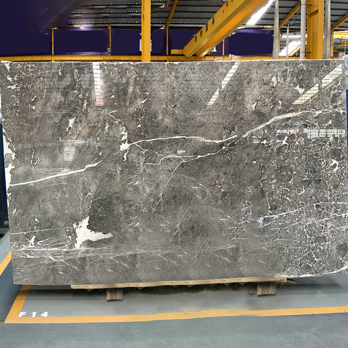 Ice Jade Dark Grey Marble