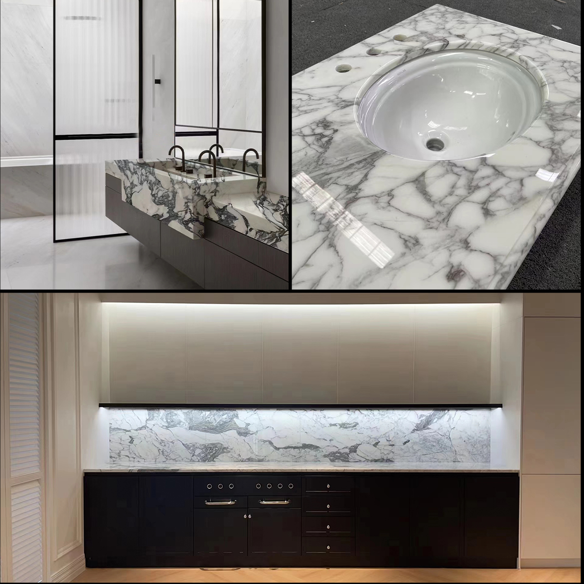 White Arabescato Marble