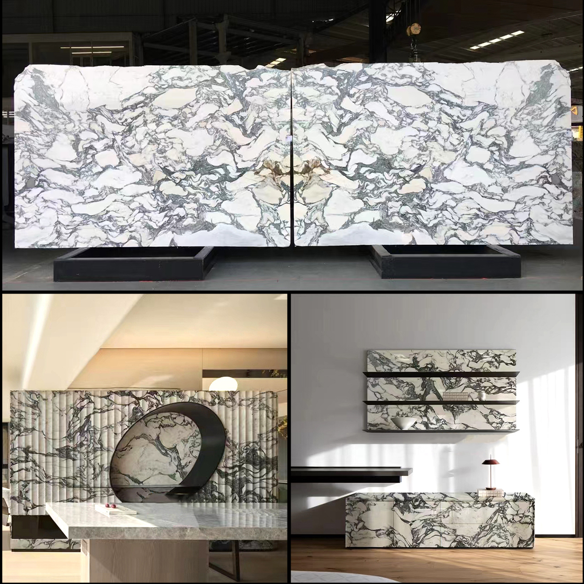 White Arabescato Marble