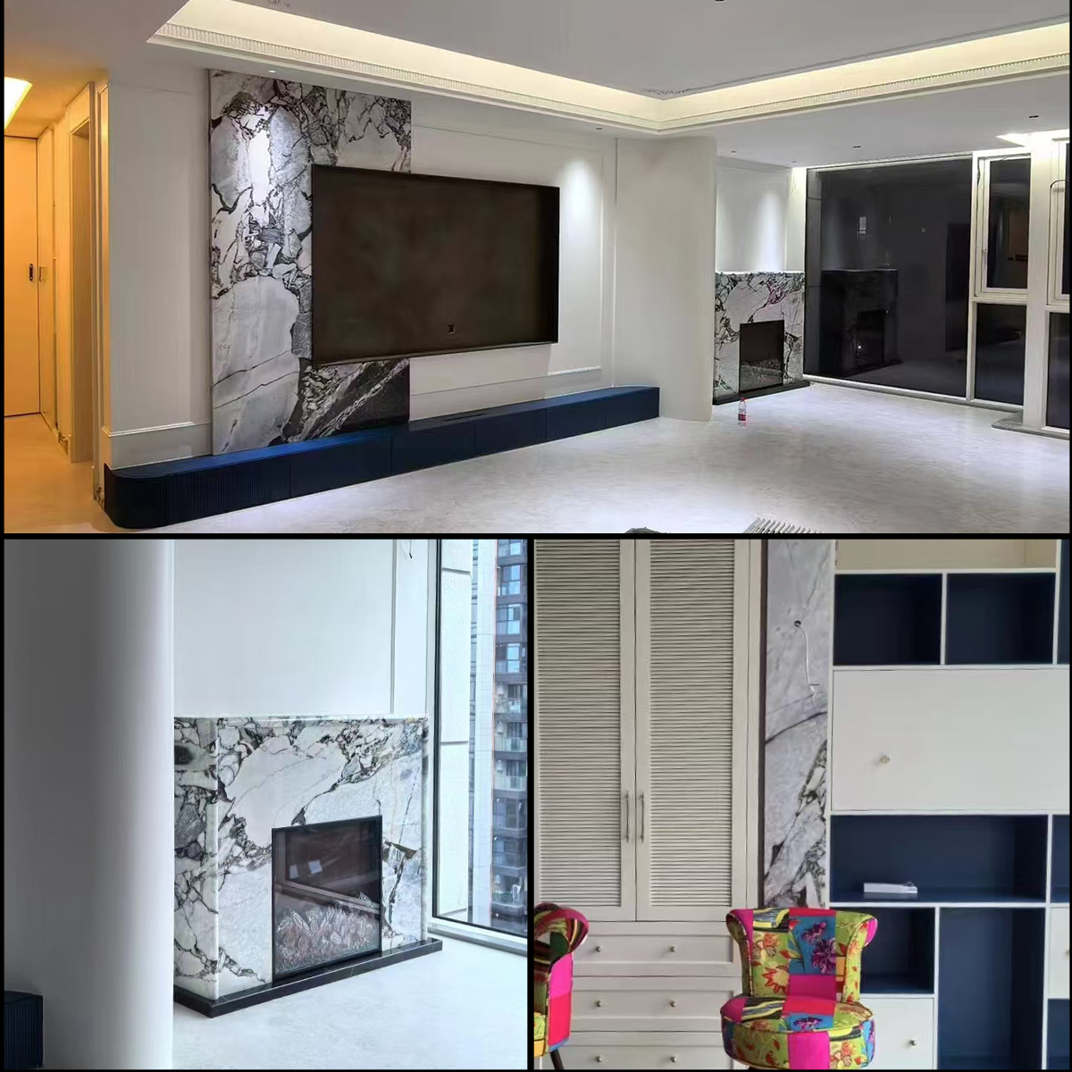 Elephant White Marble
