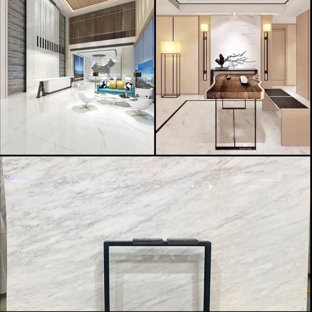 East White Marble
