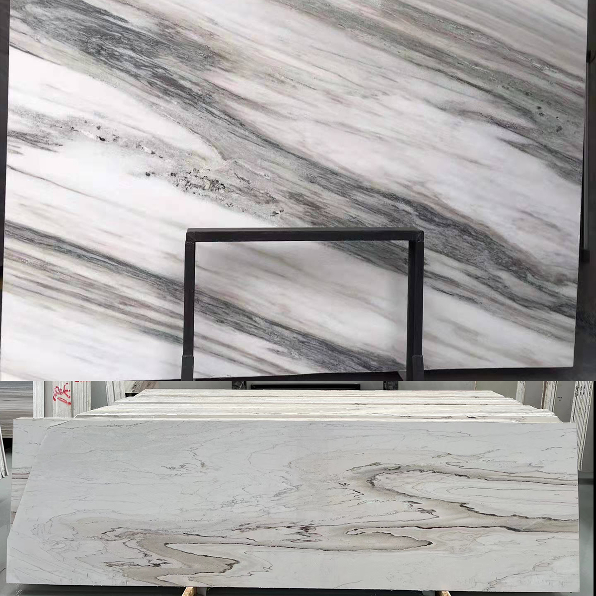 White Golden Sand Marble
