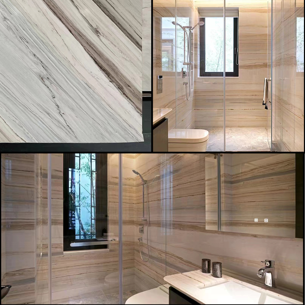 White Golden Sand Marble