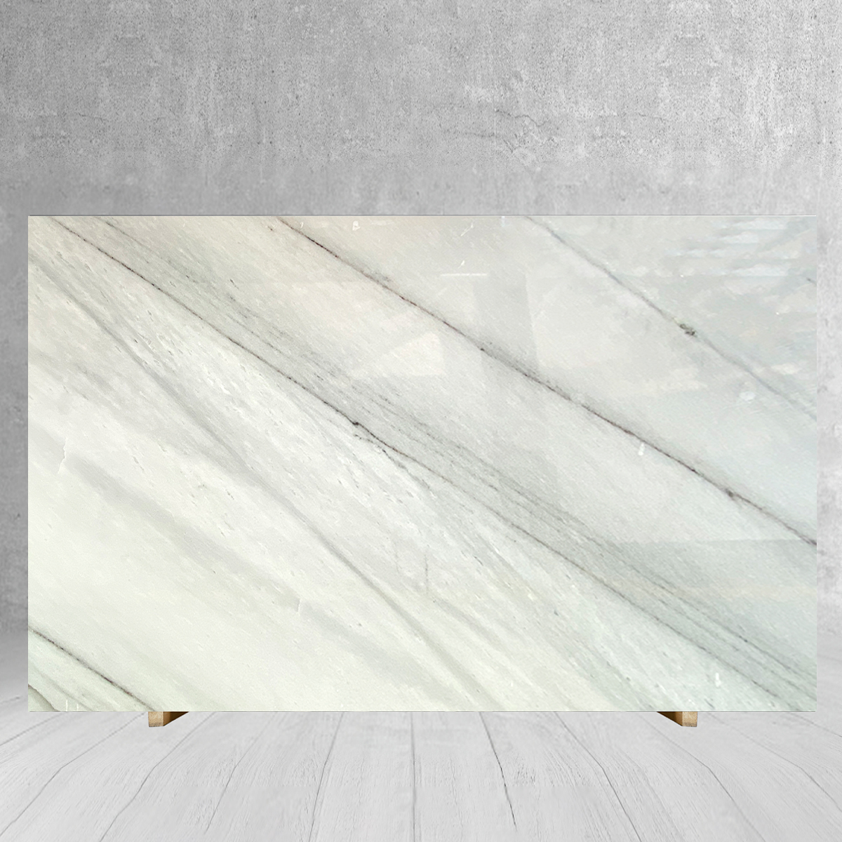 Luxury Colombia White Marble Slab For Livingroom Background 
