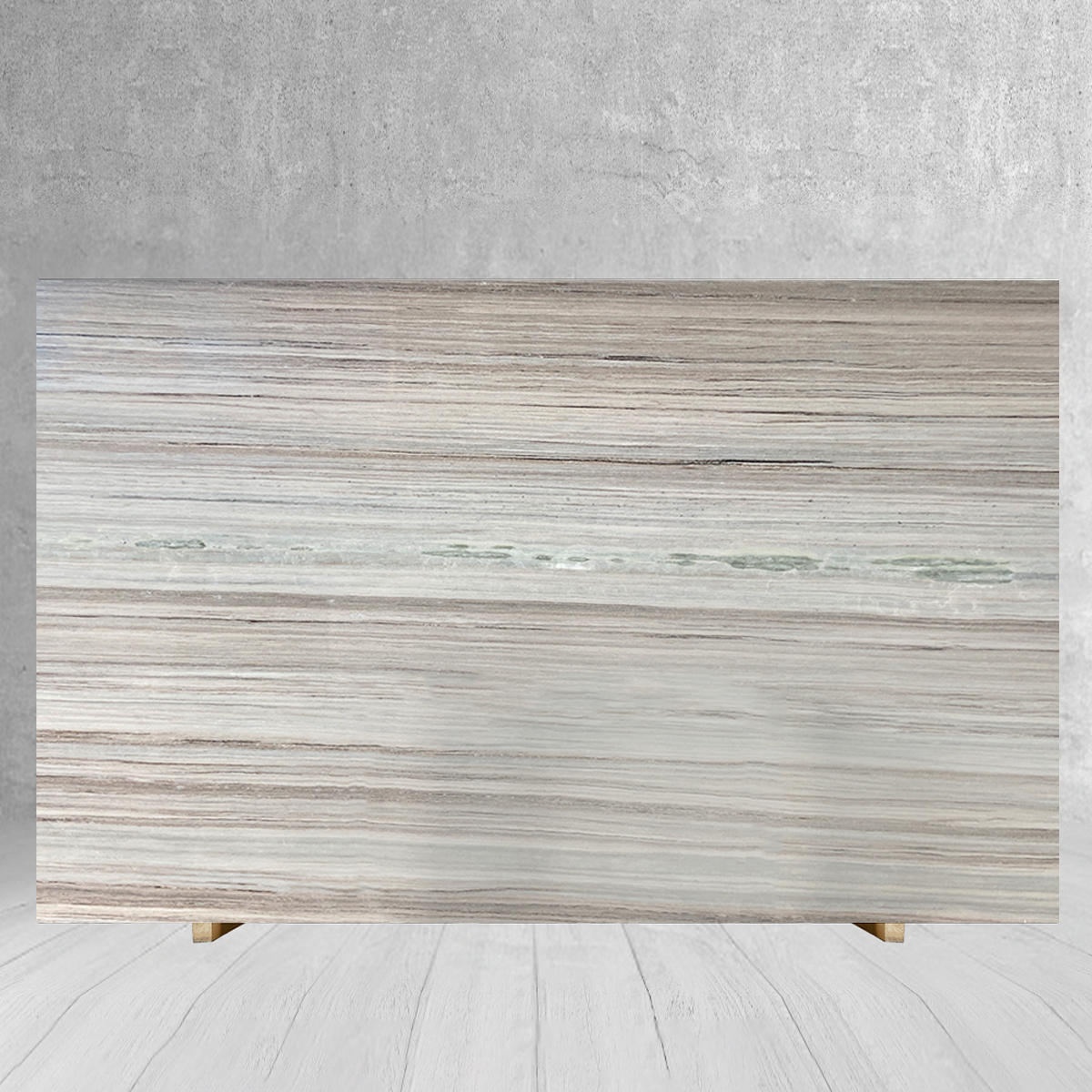 Luxury Antique White Woodgrain Marble Slab For Floor Tiles W