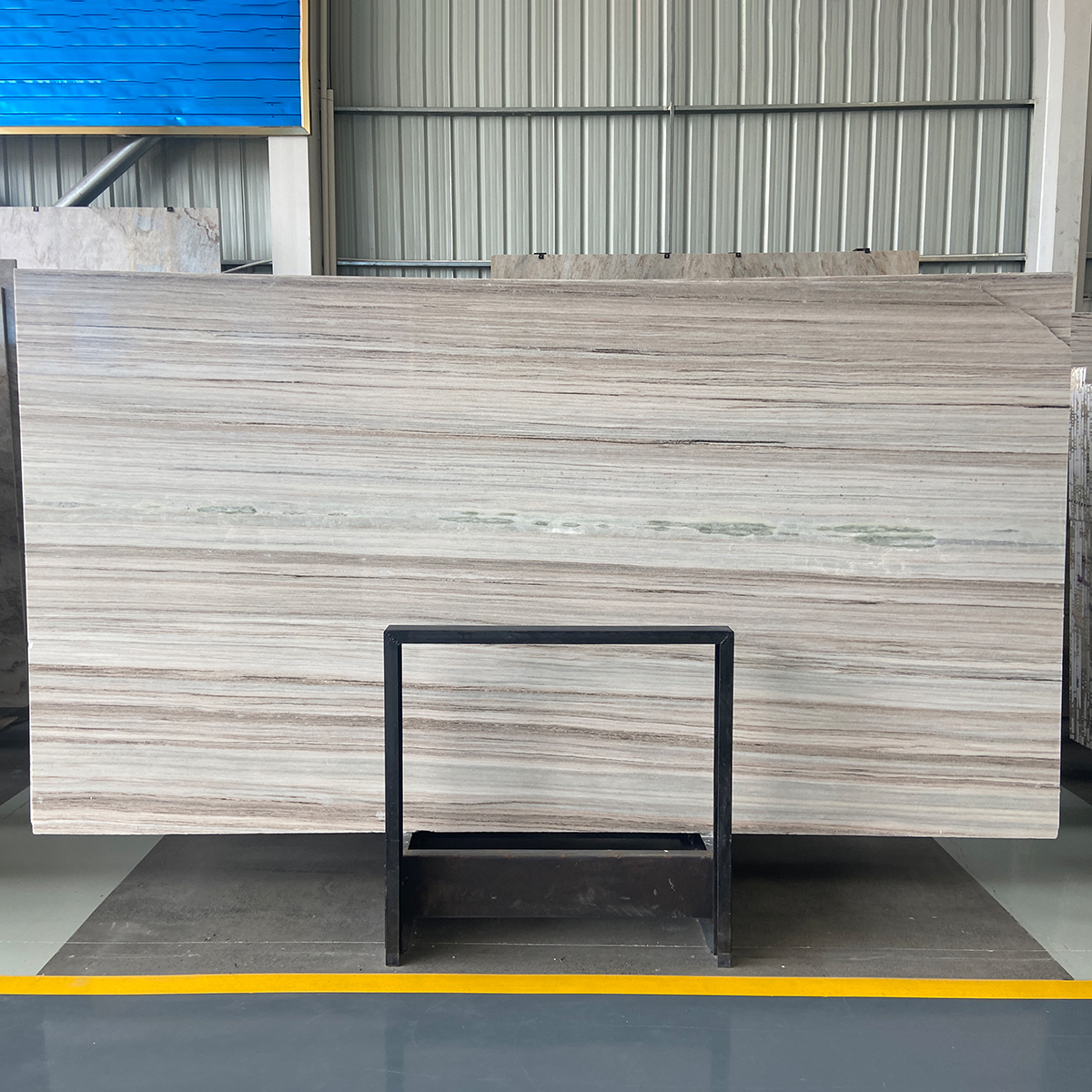Antique White Woodgrain Marble