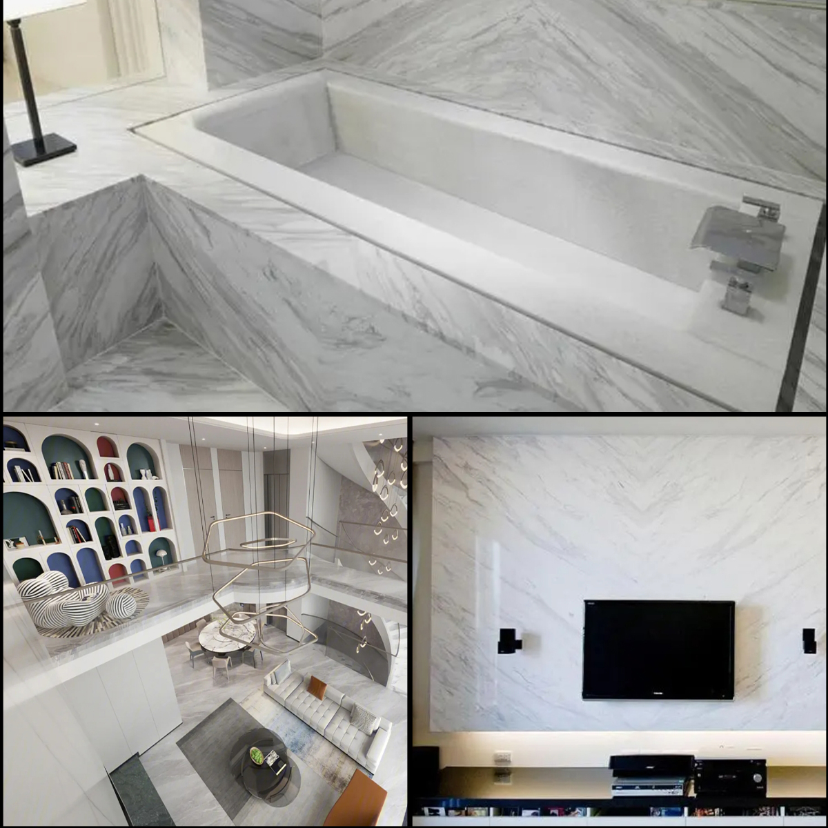 Jazz White Marble