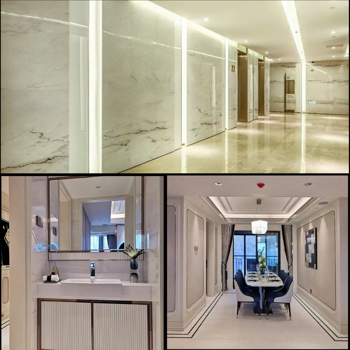 Lincoln White Marble