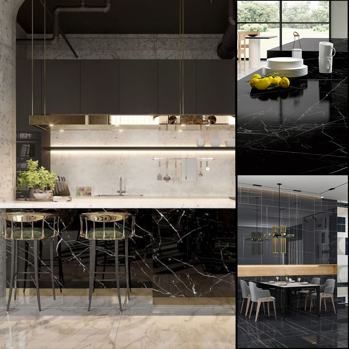 Black Marquina Marble