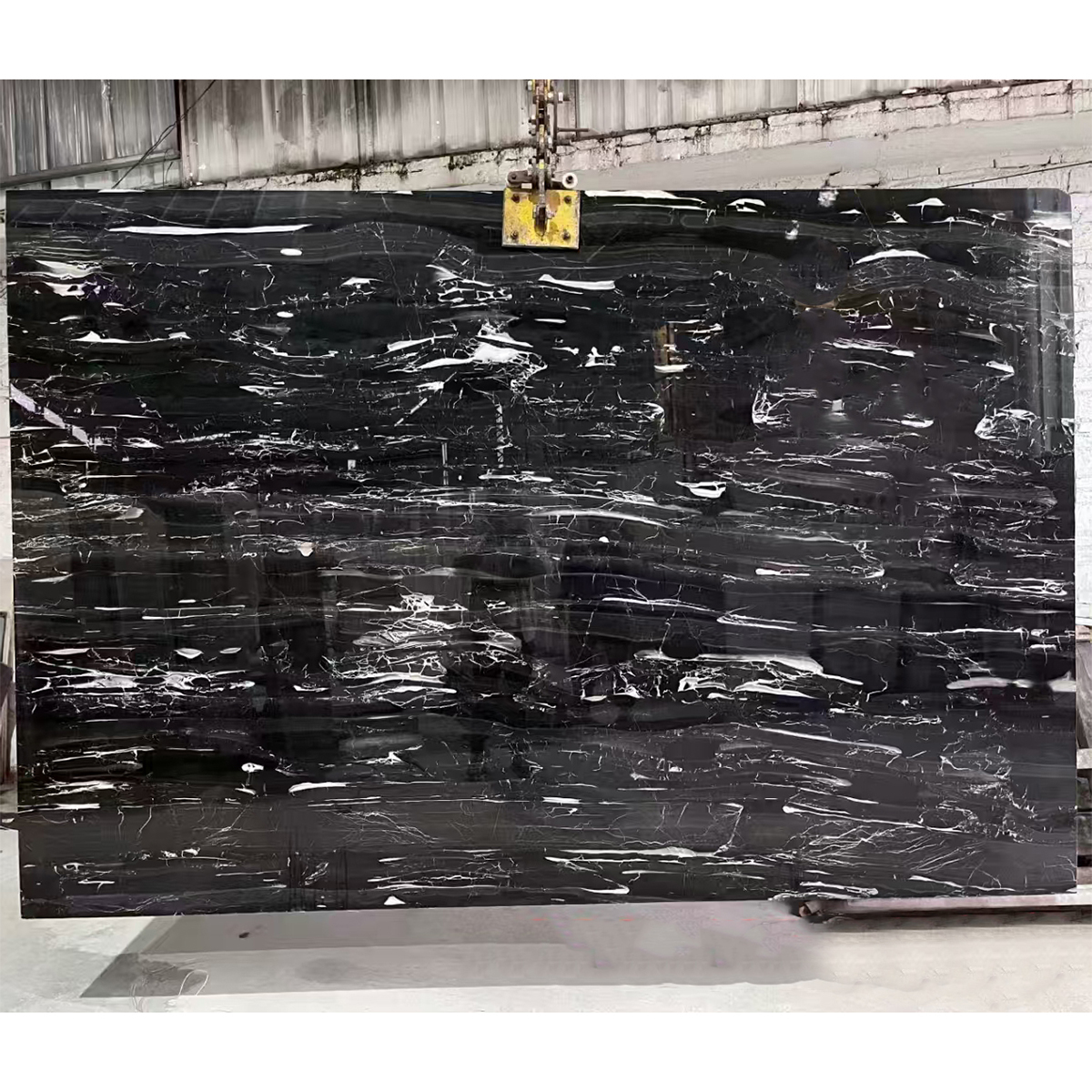 Black Sliver Marble