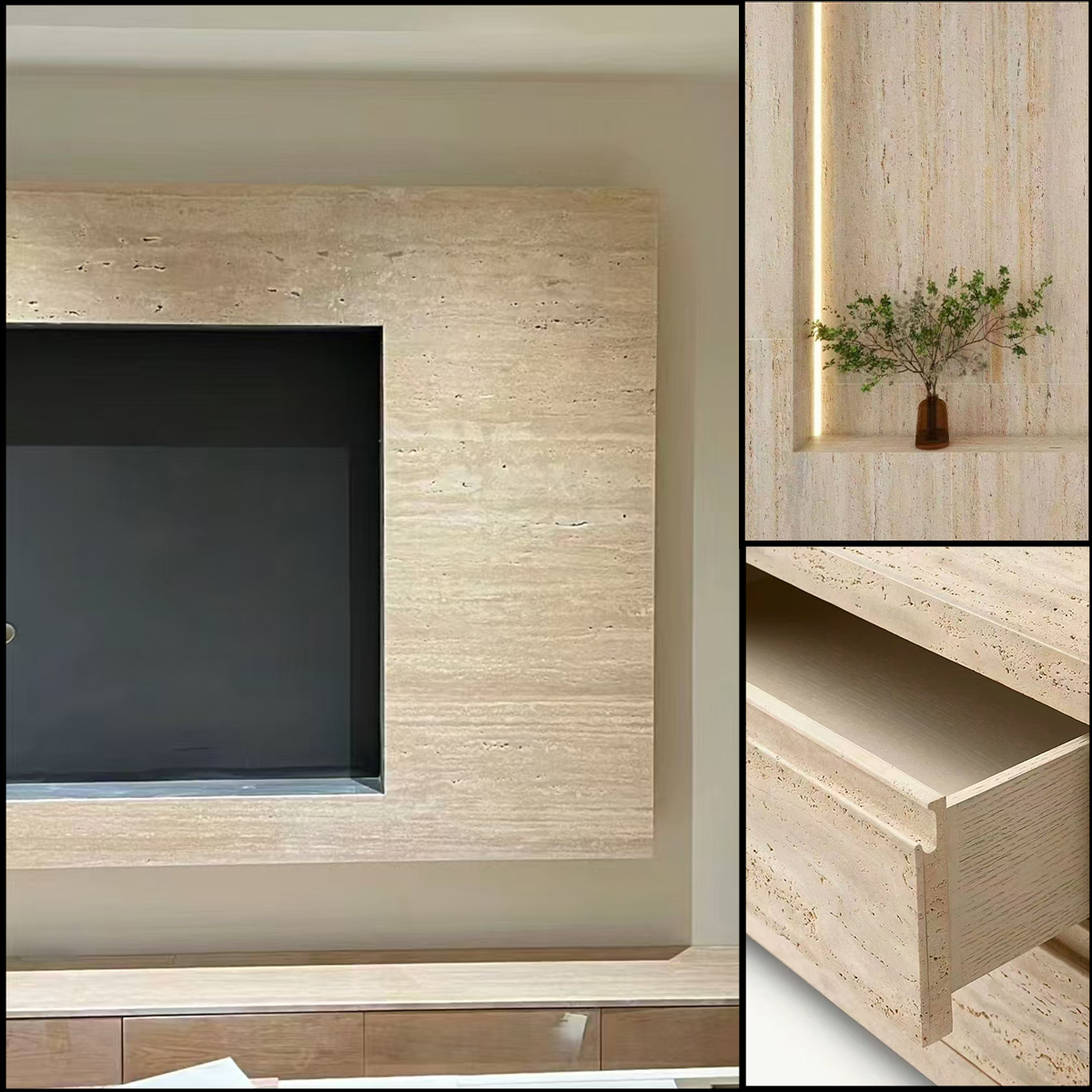 Supper White Travertine