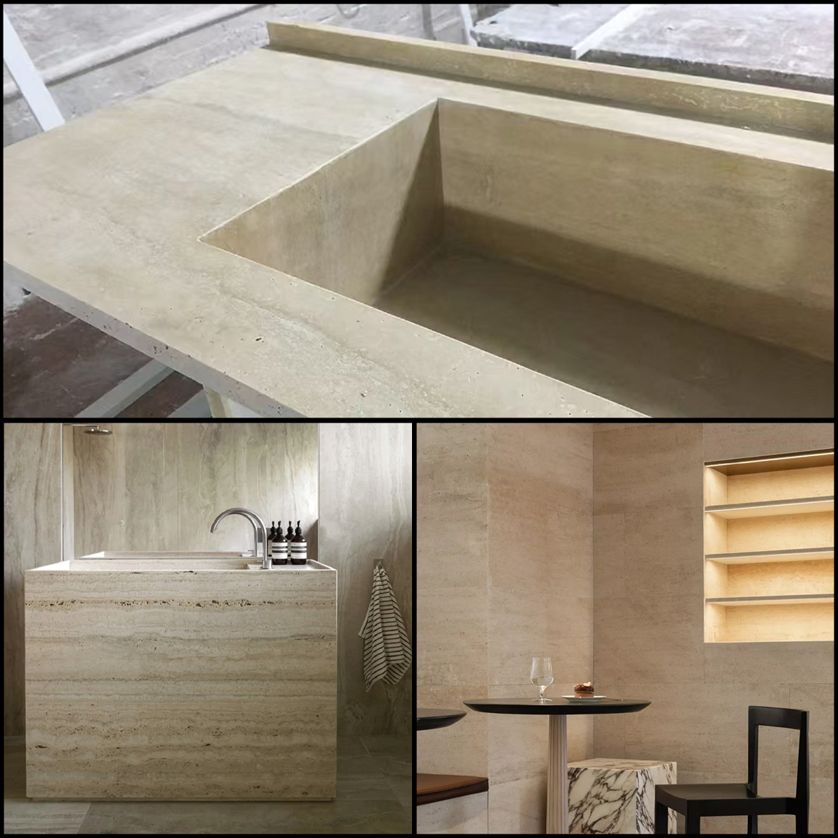 Yellow Travertine