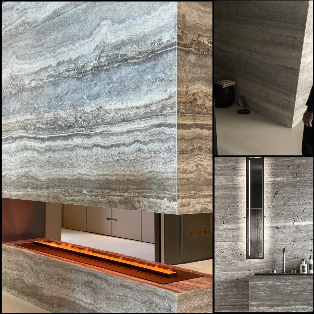 Italy Sliver Grey Travertine