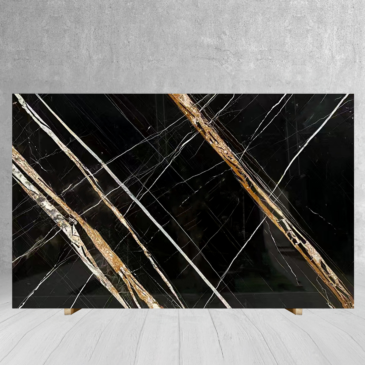 Royal Lawrence Black Golden Marble Slab Buyer Guide