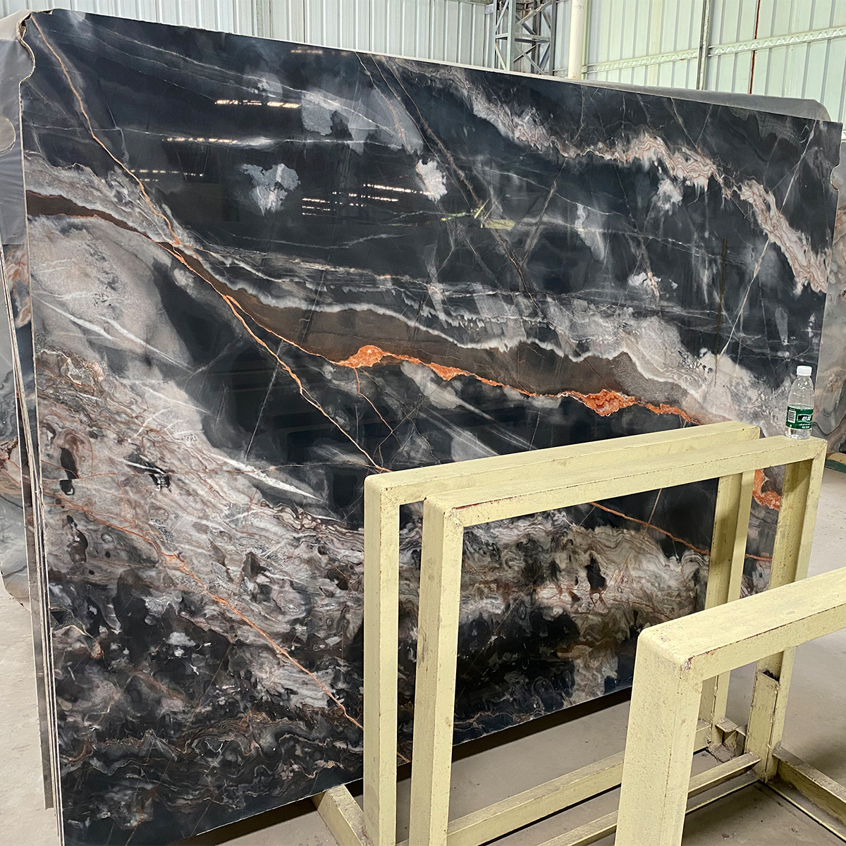 Black Rose Gold Marble