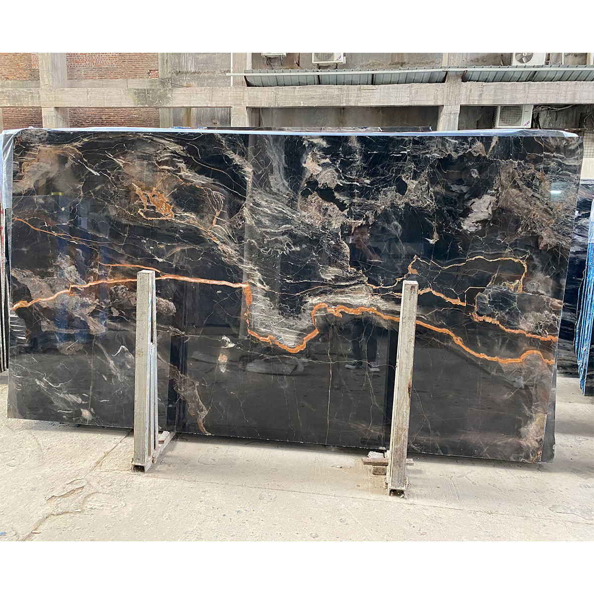 Black Rose Gold Marble