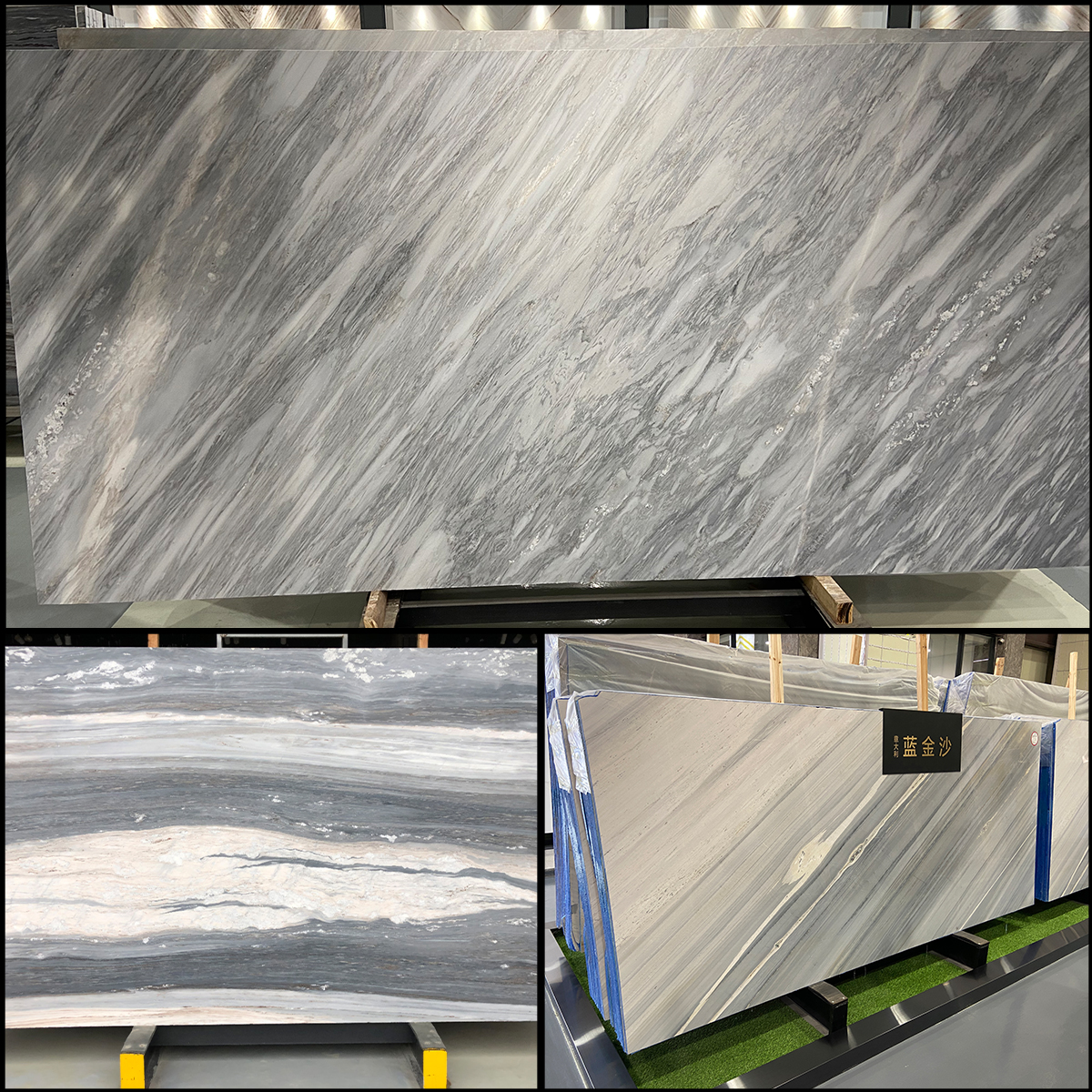  Golden Blue Sand Marble