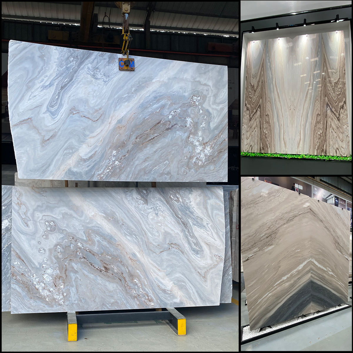  Golden Blue Sand Marble