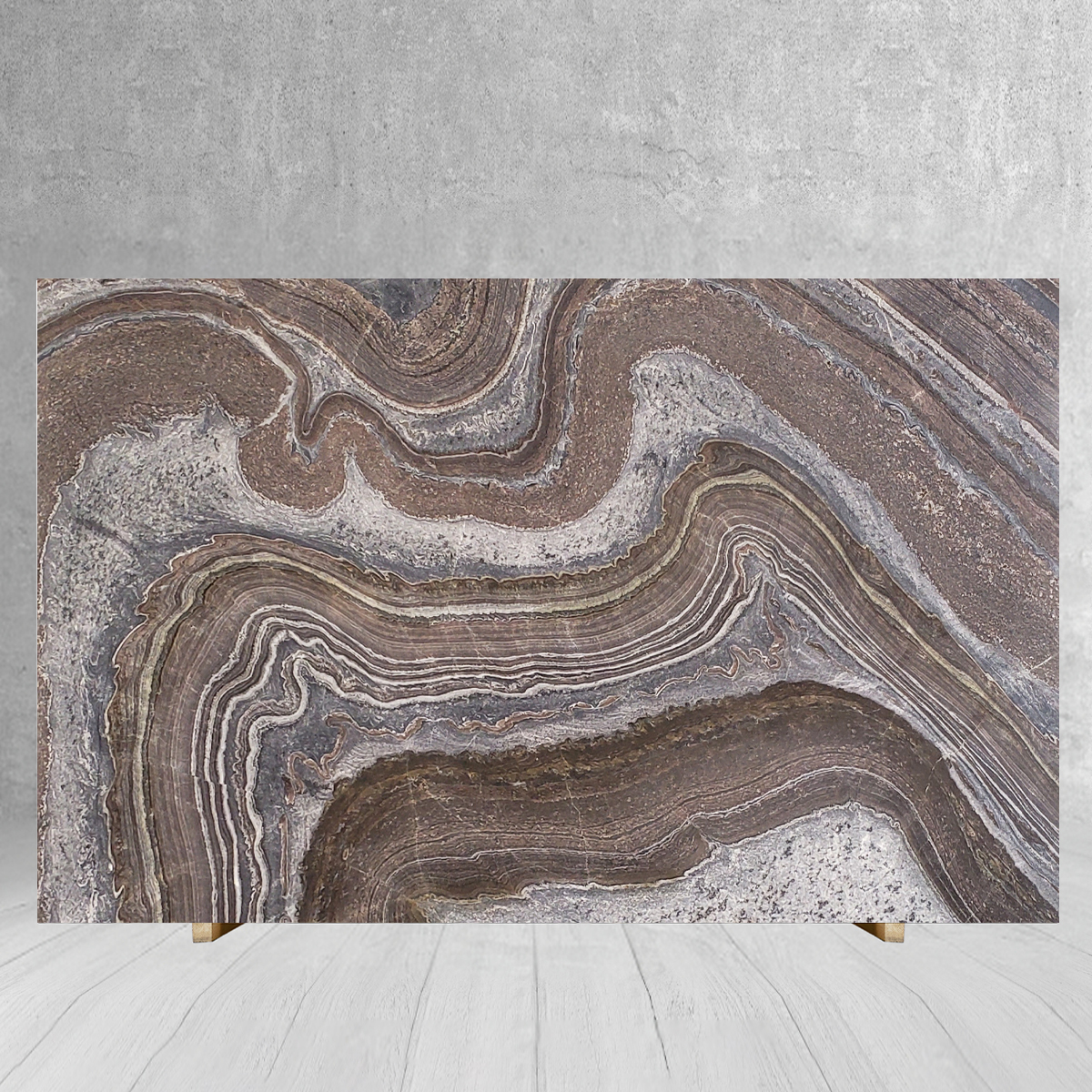 Luxury Violet Gold Sand Marble For Hotel Lobby Decoration Ce