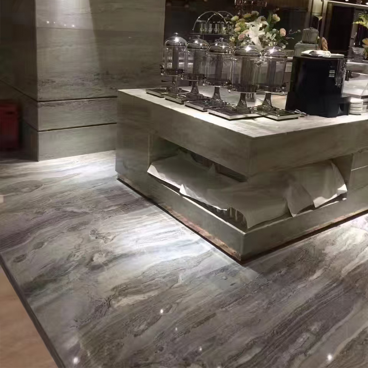 Violet Gold Sand Marble