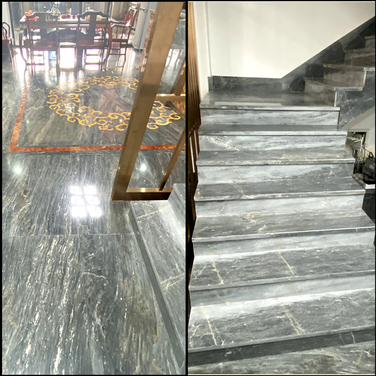 Golden Grey Sand Marble