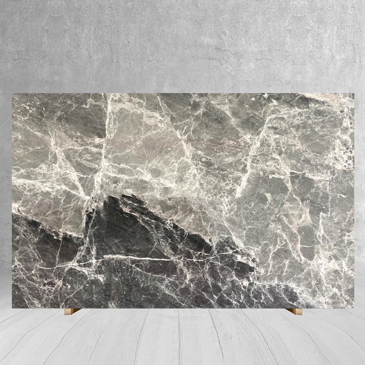 Elegant Italy Calactta Grey Marble For Villa Decoration Stai