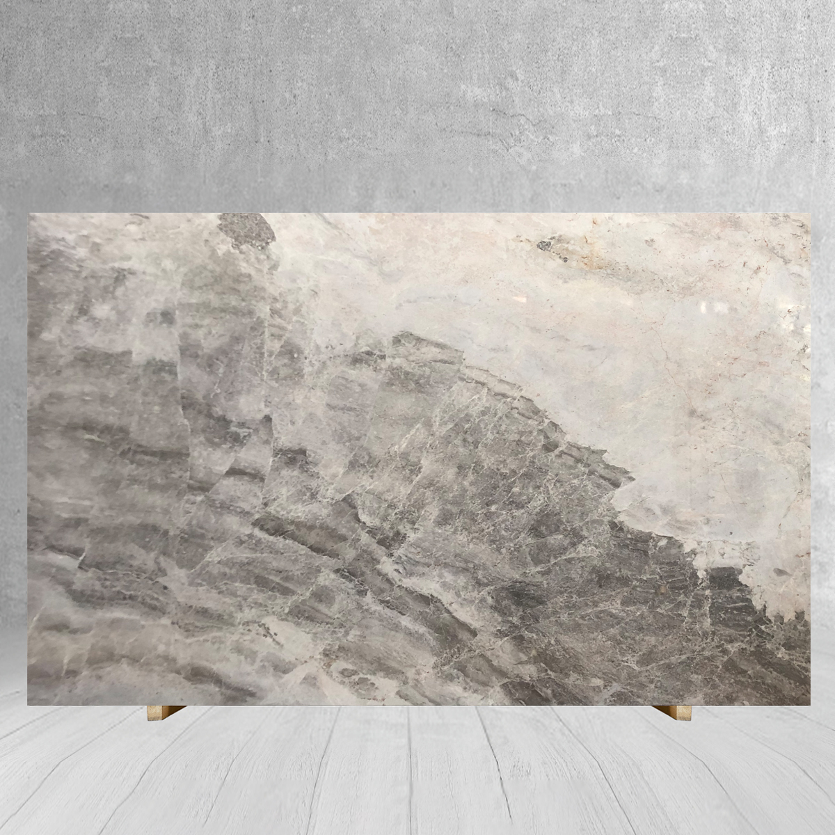 Hot Sale Cloud Mist Grey Marble Slab For House Decoration Li