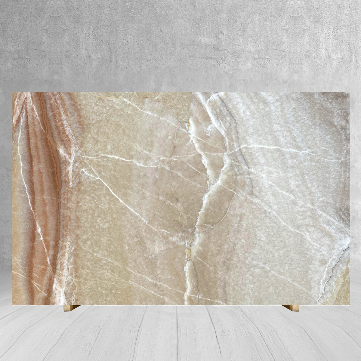 White Onyx Slab Buyer Guide: Beige Vein Villa Projects