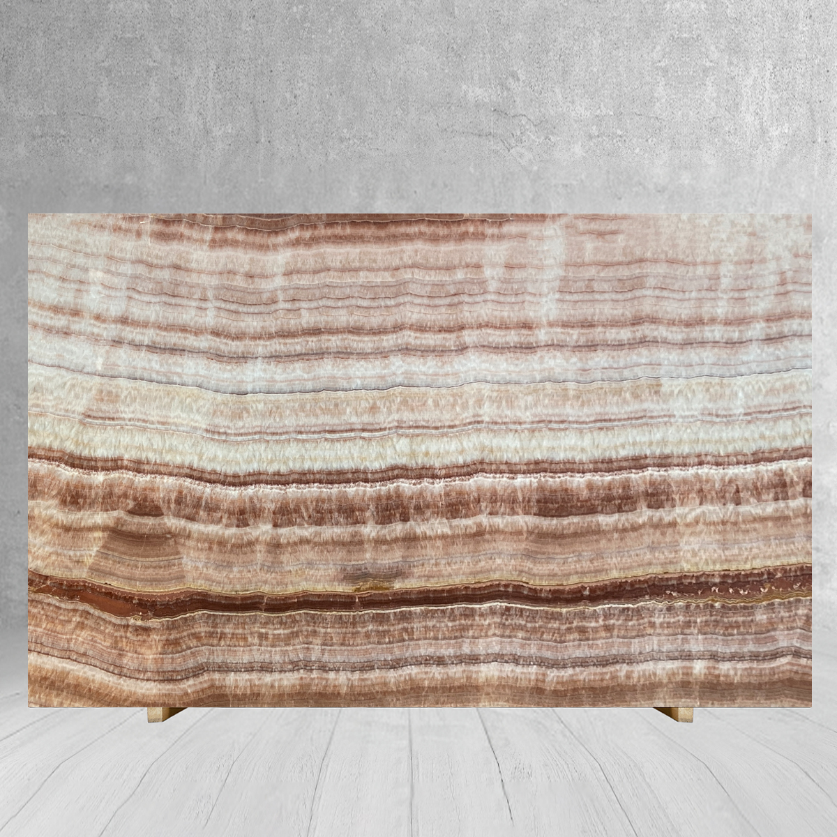 Royal Red Onyx Slab For House Floor Tiles Stairc