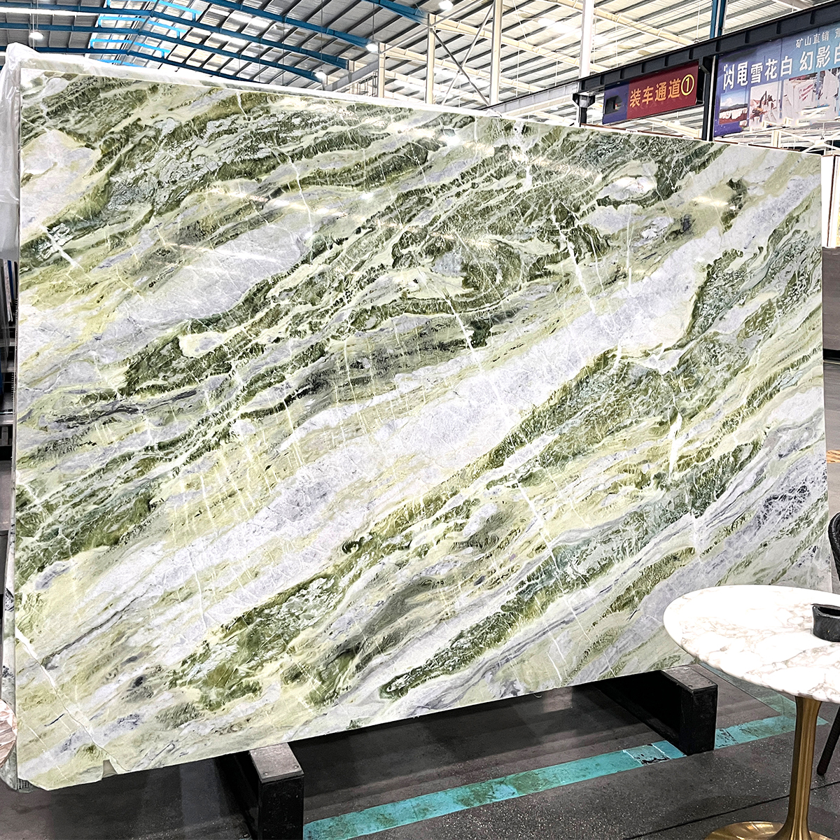Modern Light Green Marble
