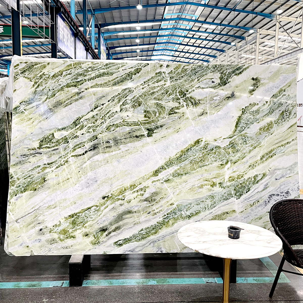 Modern Light Green Marble