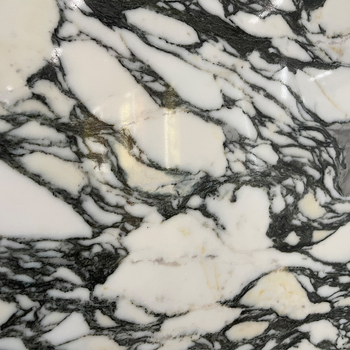 Bvlgari Calacatta Green marble slab photos for hotel lobbies, kitchen countertops, villa wall panels, luxury furniture, finish samples, cut-to-size drawings and crate packing.