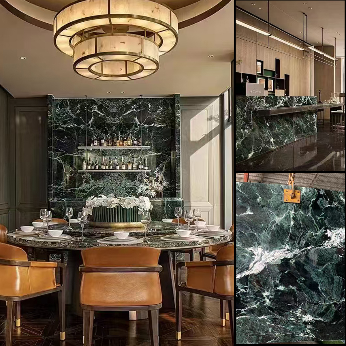Dark Green Marble