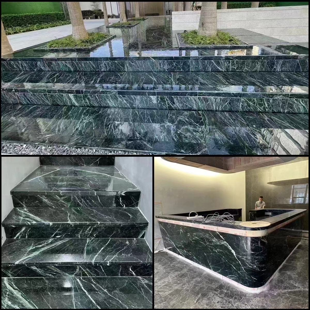 Dark Green Marble