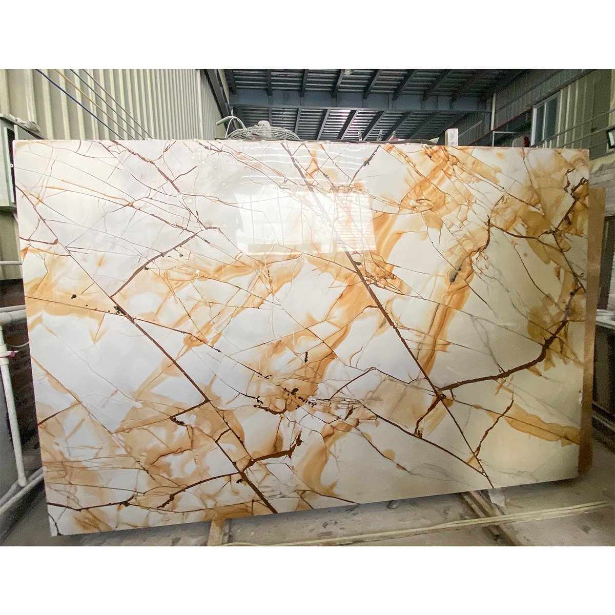 Golden Maple Leaf Gold Marble