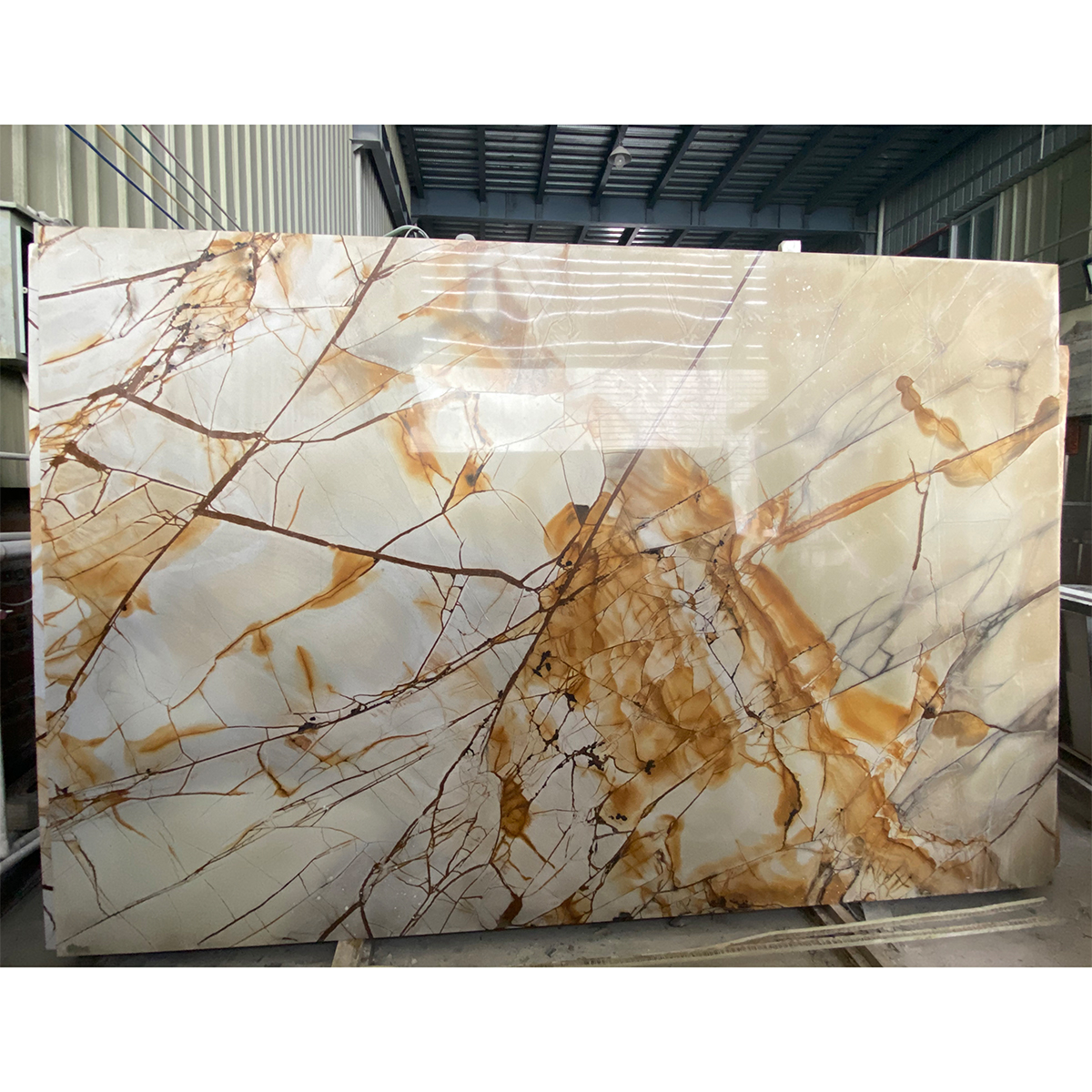 Golden Maple Leaf Gold Marble
