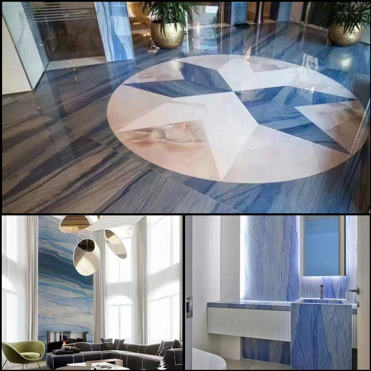 Sky Blue Marble