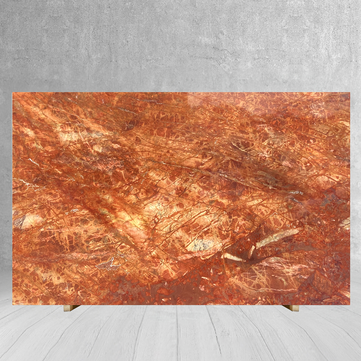 Luxury Customize Red Ruby Star Marble For Floor Tiles Wall D