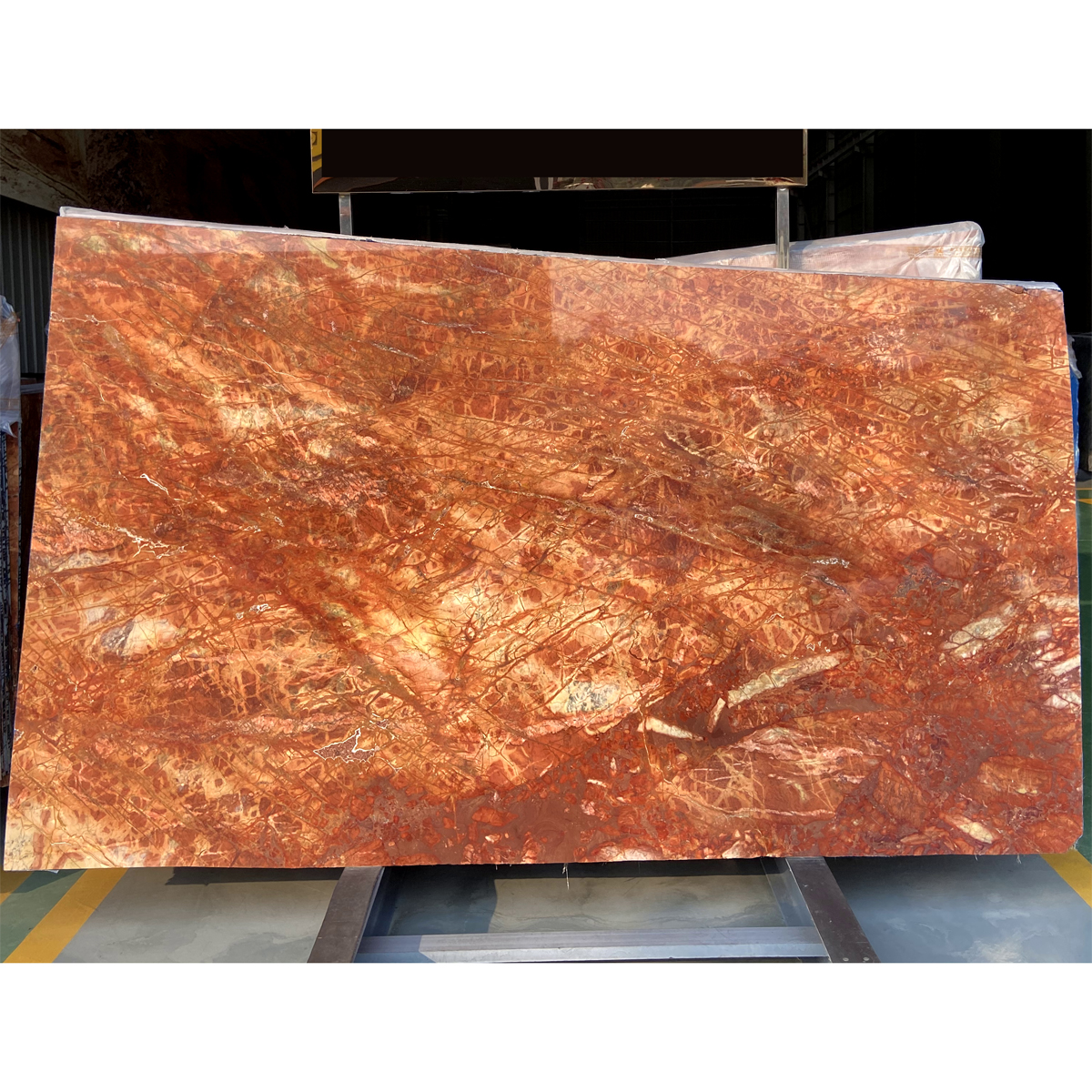 Red Ruby Star Marble