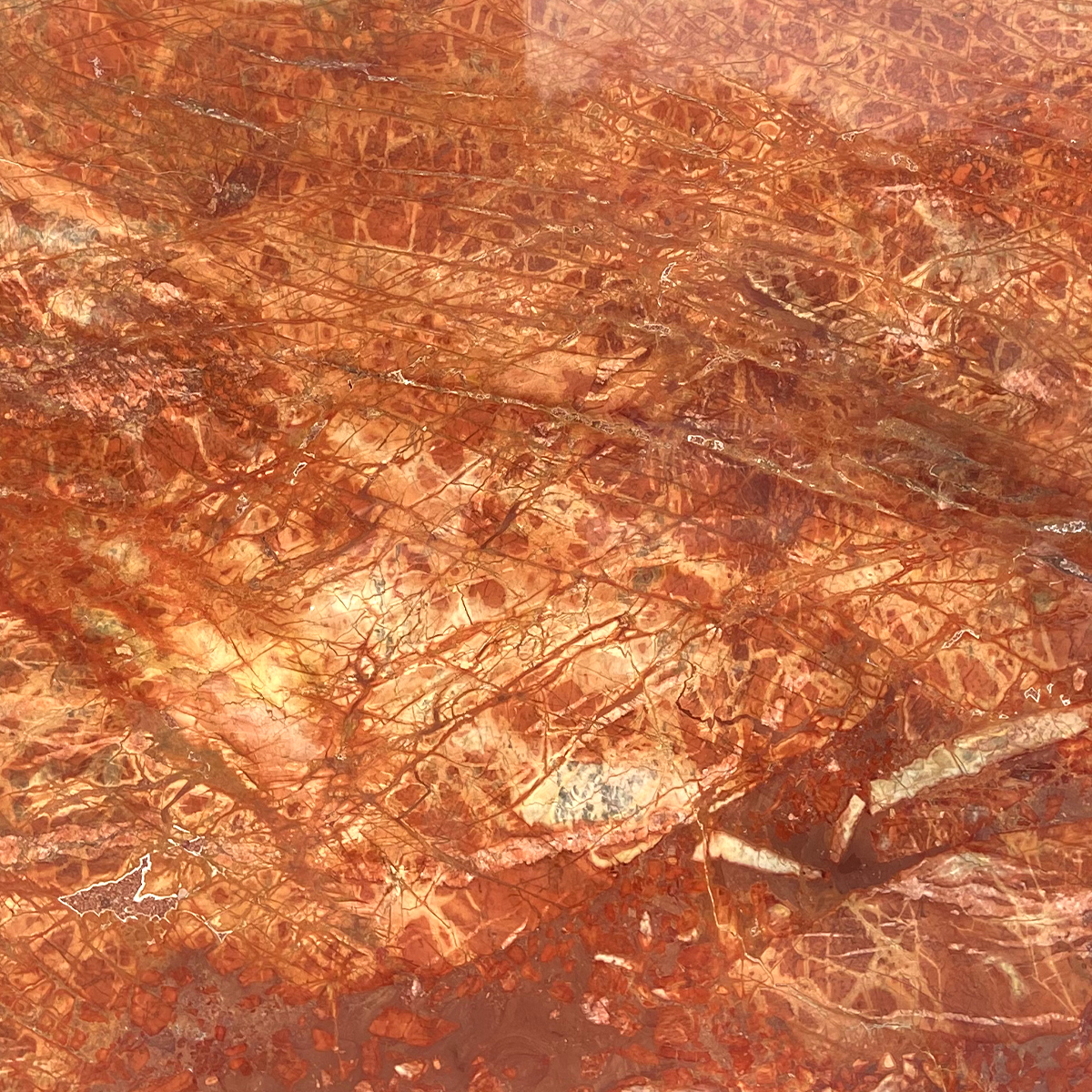Red Ruby Star Marble