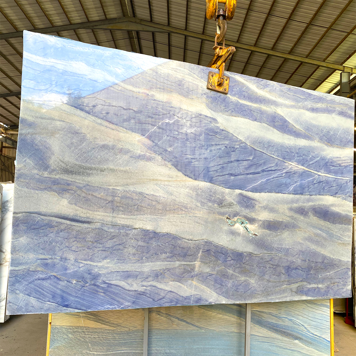 Brazilian Gemstone Blue Marble