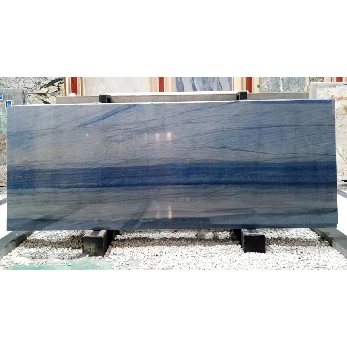 Brazilian Gemstone Blue Marble