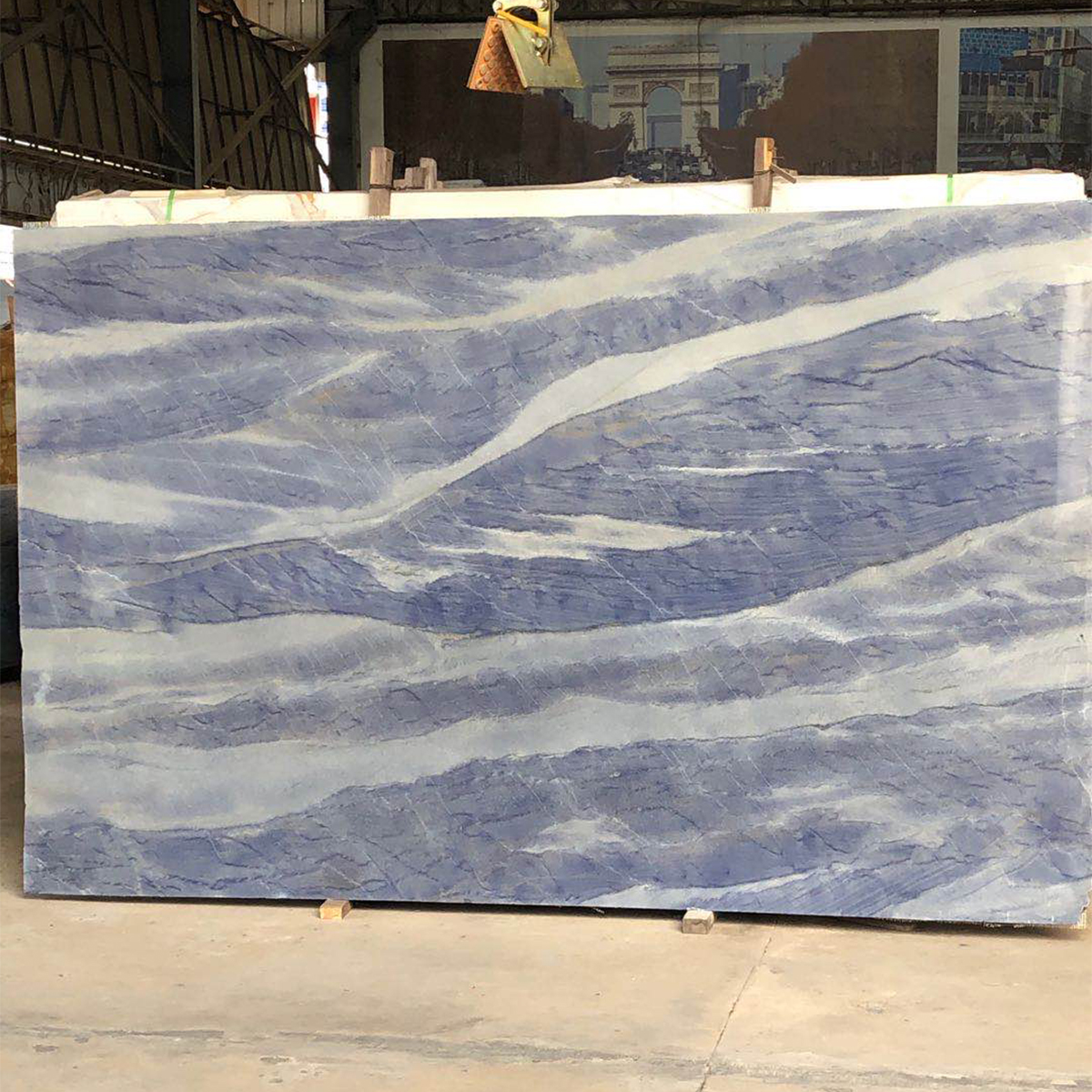 Brazilian Gemstone Blue Marble