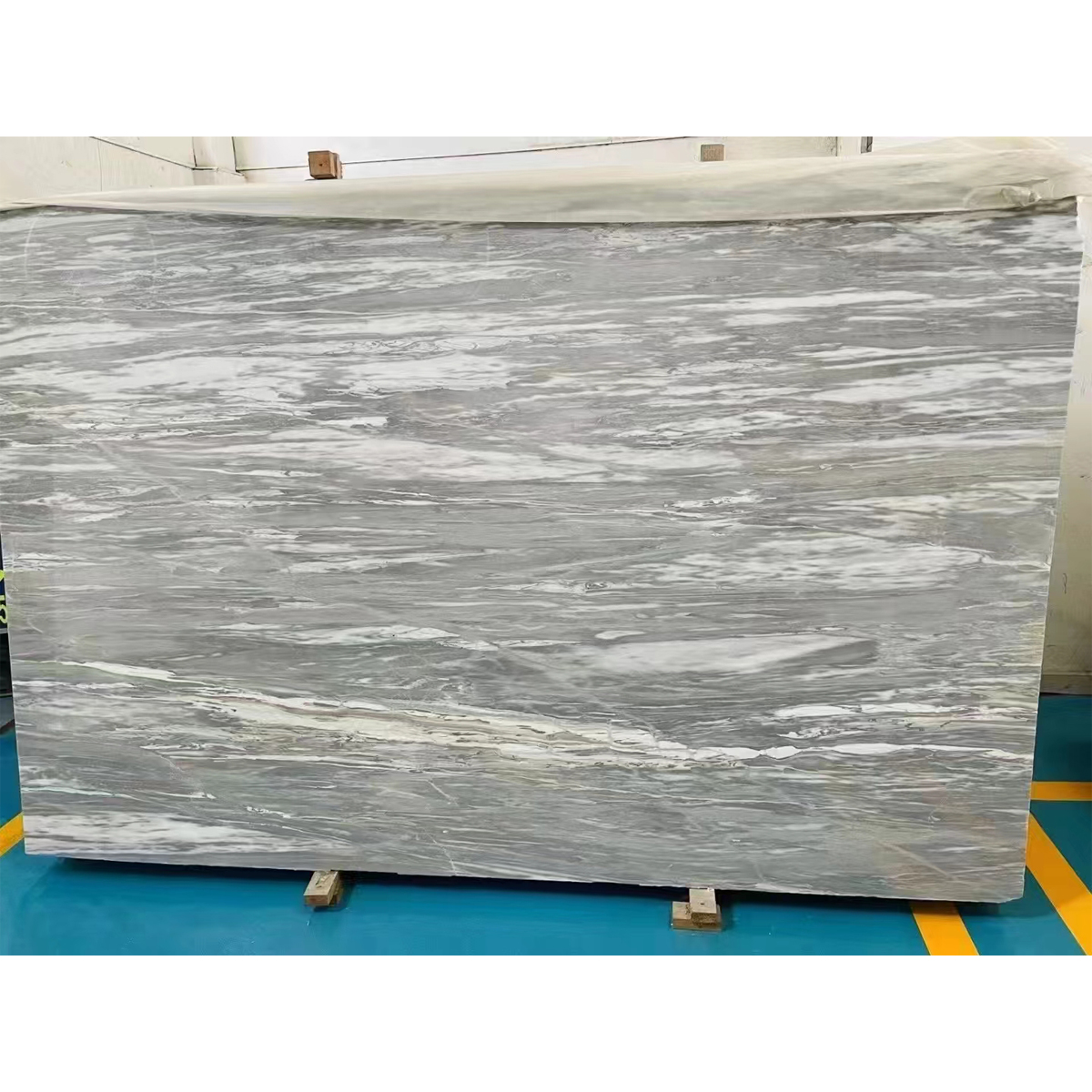 Blue White Sand Marble