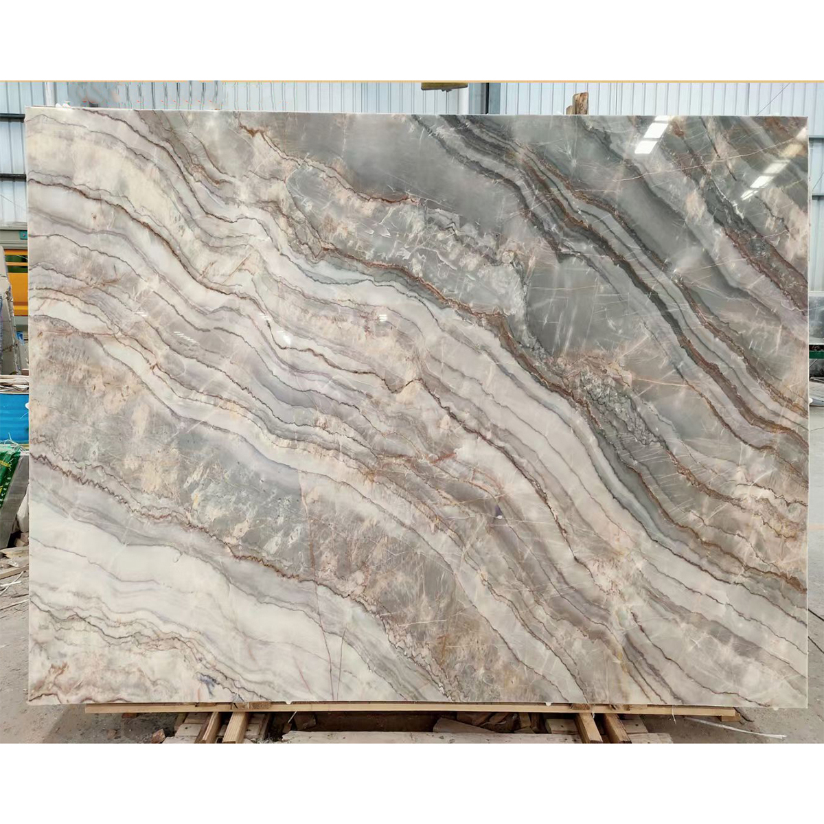 Blue Impression Marble