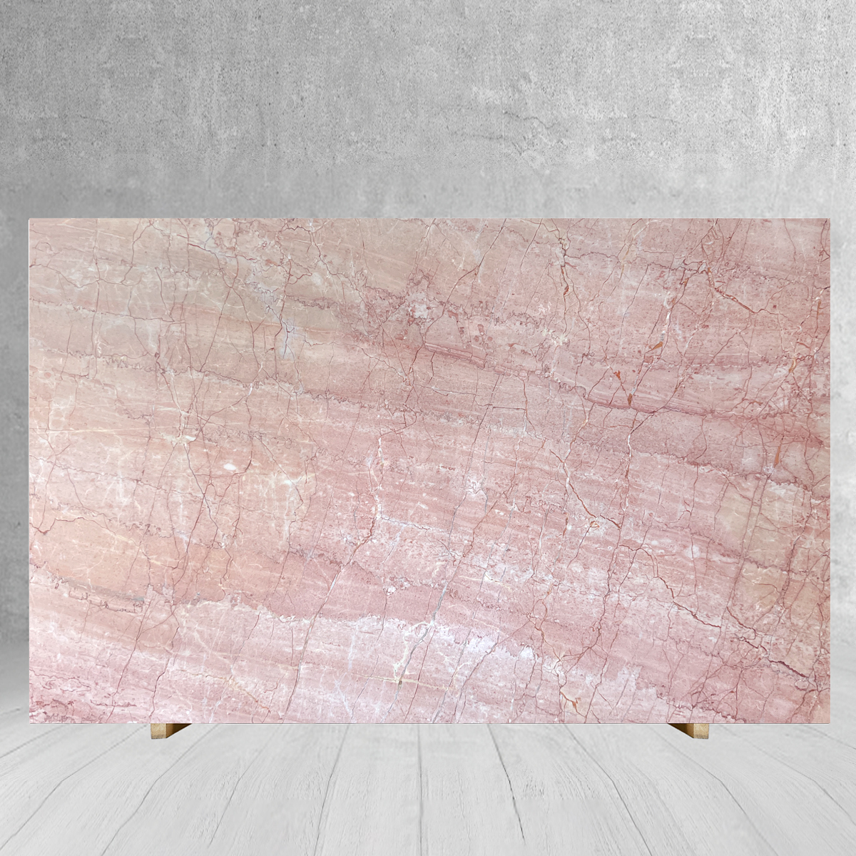 Luxury Cream Rose Marble Slab For Home Decoration Kitchen Co