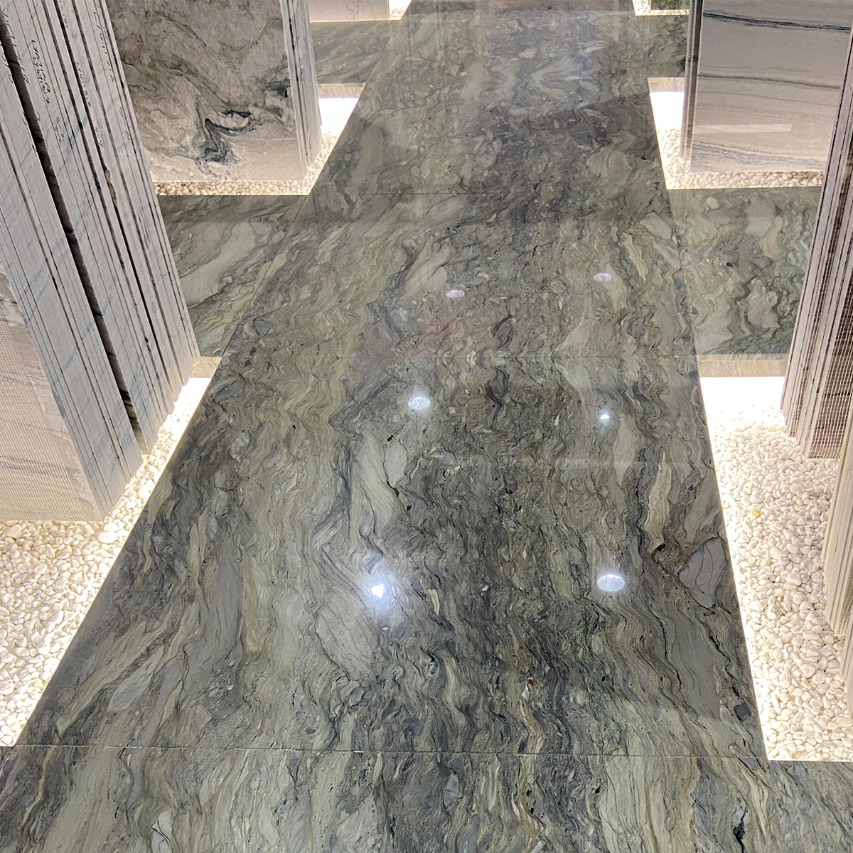 Ice Ink Crystal Marble