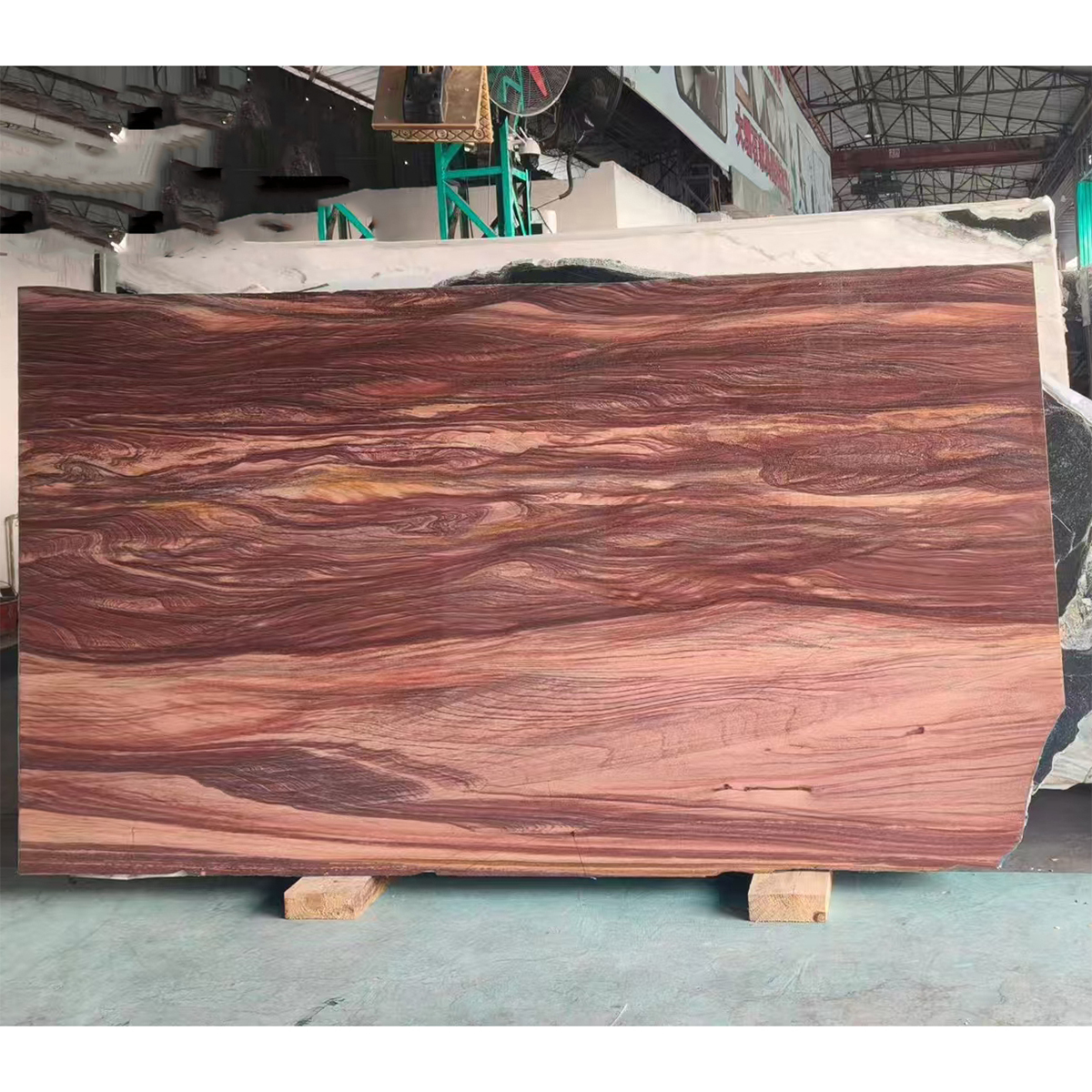 Sandalwood Grain Red Marble
